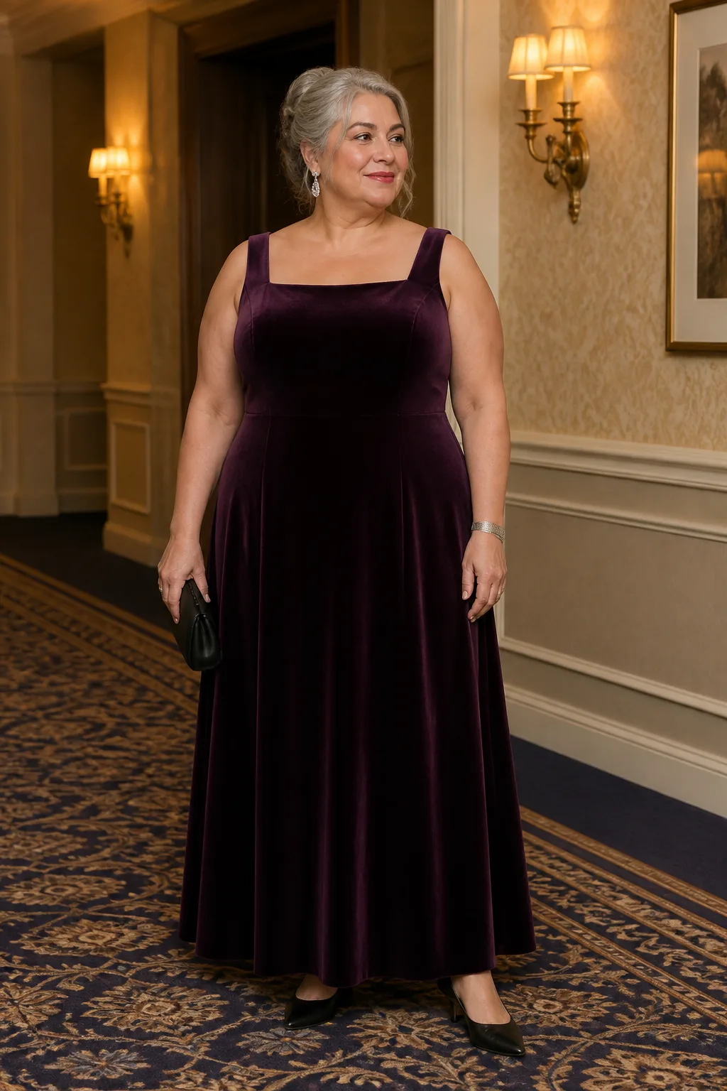 Refined Evening Gown for Celebrations
