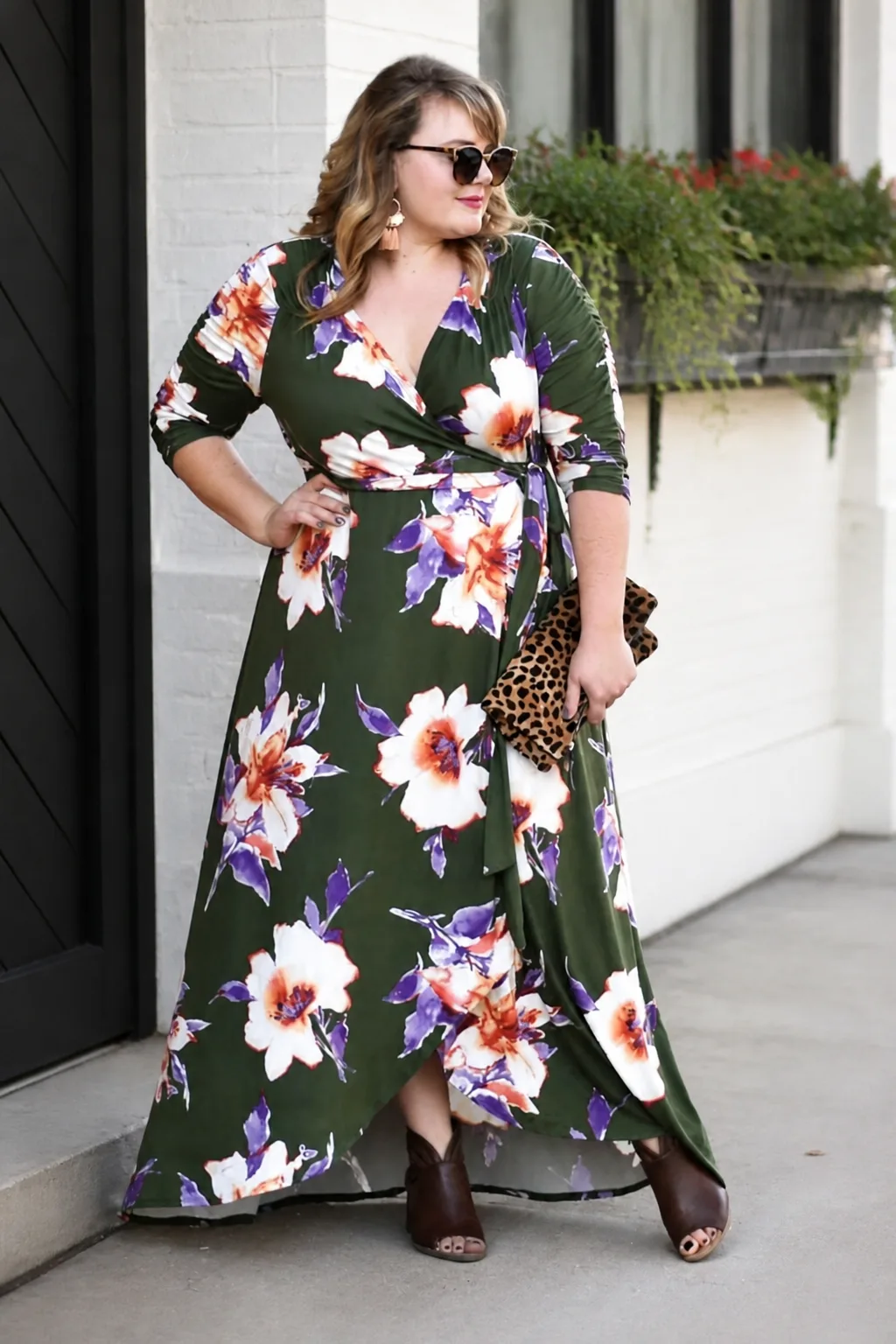 Relaxed Floral Maxi for Wedding Guests