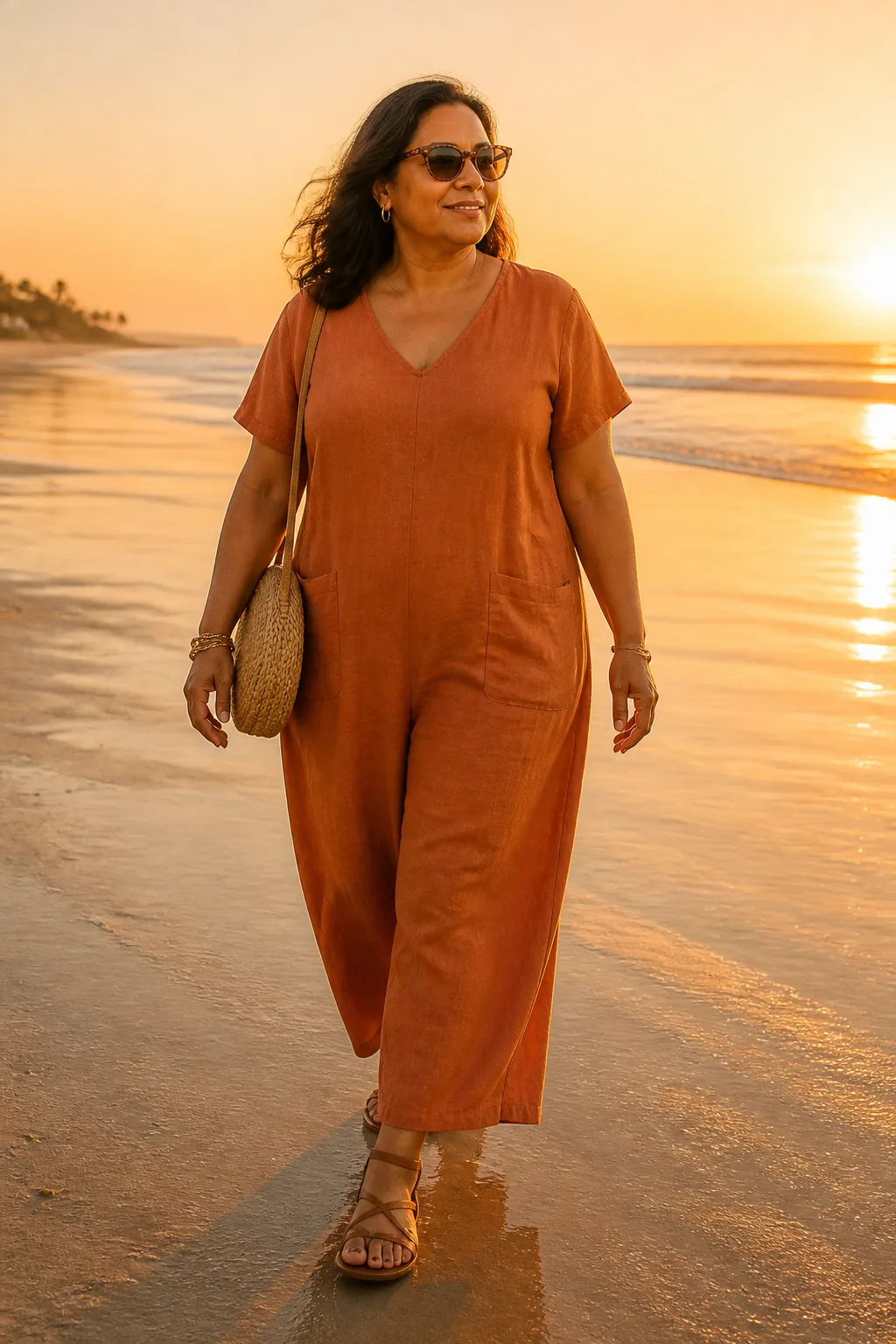 Relaxed Golden Hour Beach Style