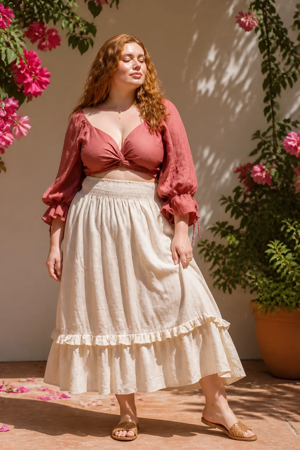 Romantic Rose Garden Princess Look