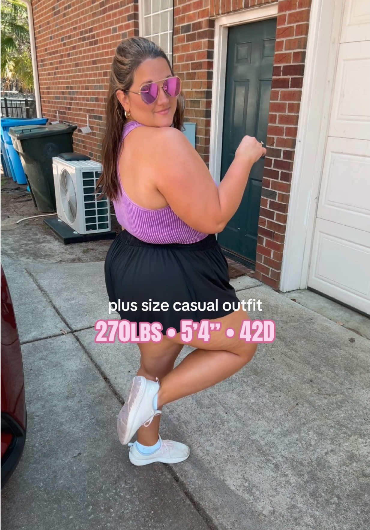 Simple and Cute Summer Casual Plus Size Outfits
