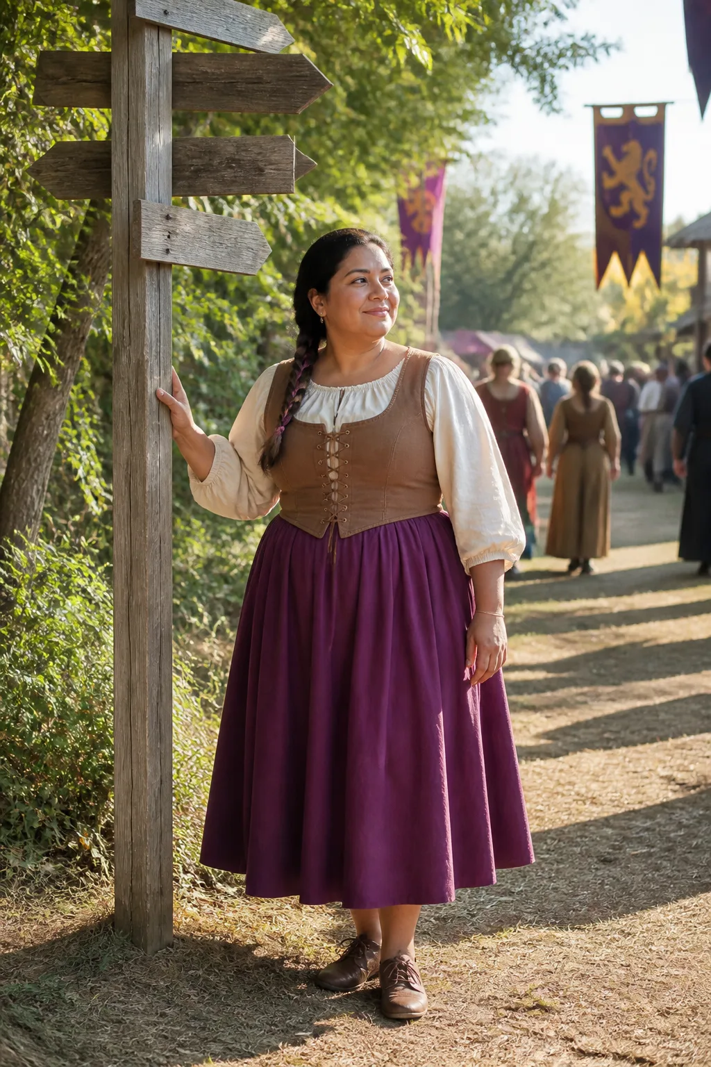 Simple Renaissance Fair Bodice and Skirt