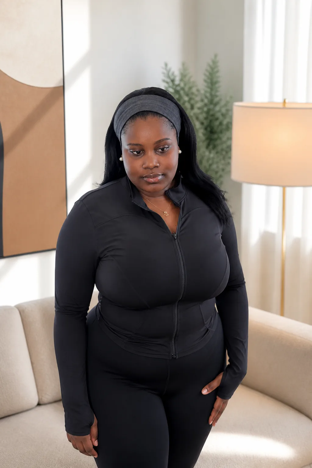 Sleek and Supportive Gym Sets