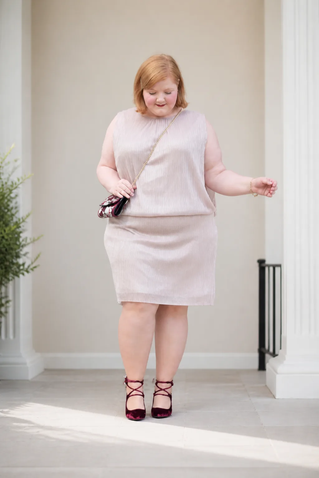 Soft Pink Elegance with Bold Accents