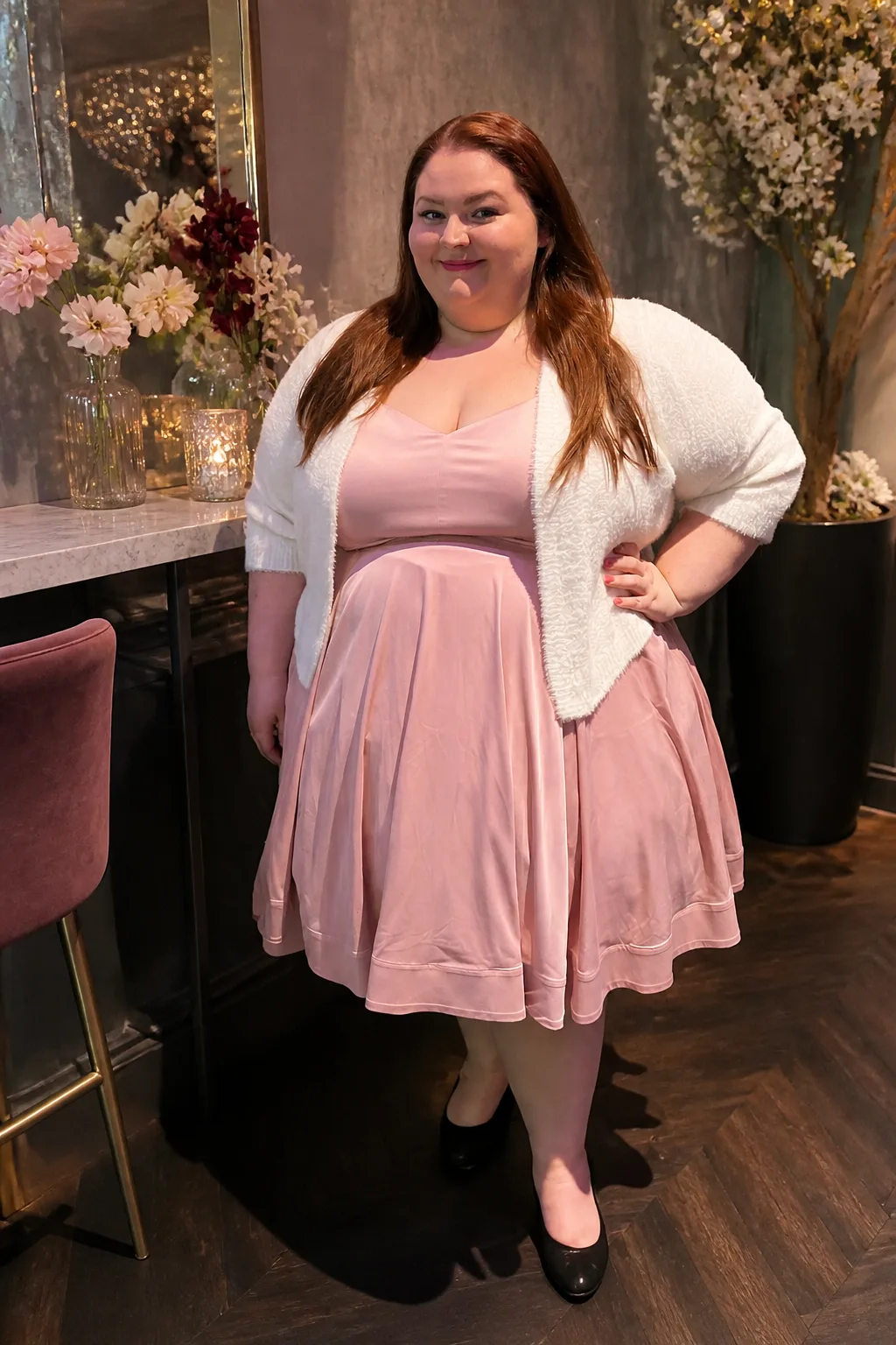 Soft Pink Glam for Birthday Celebrations