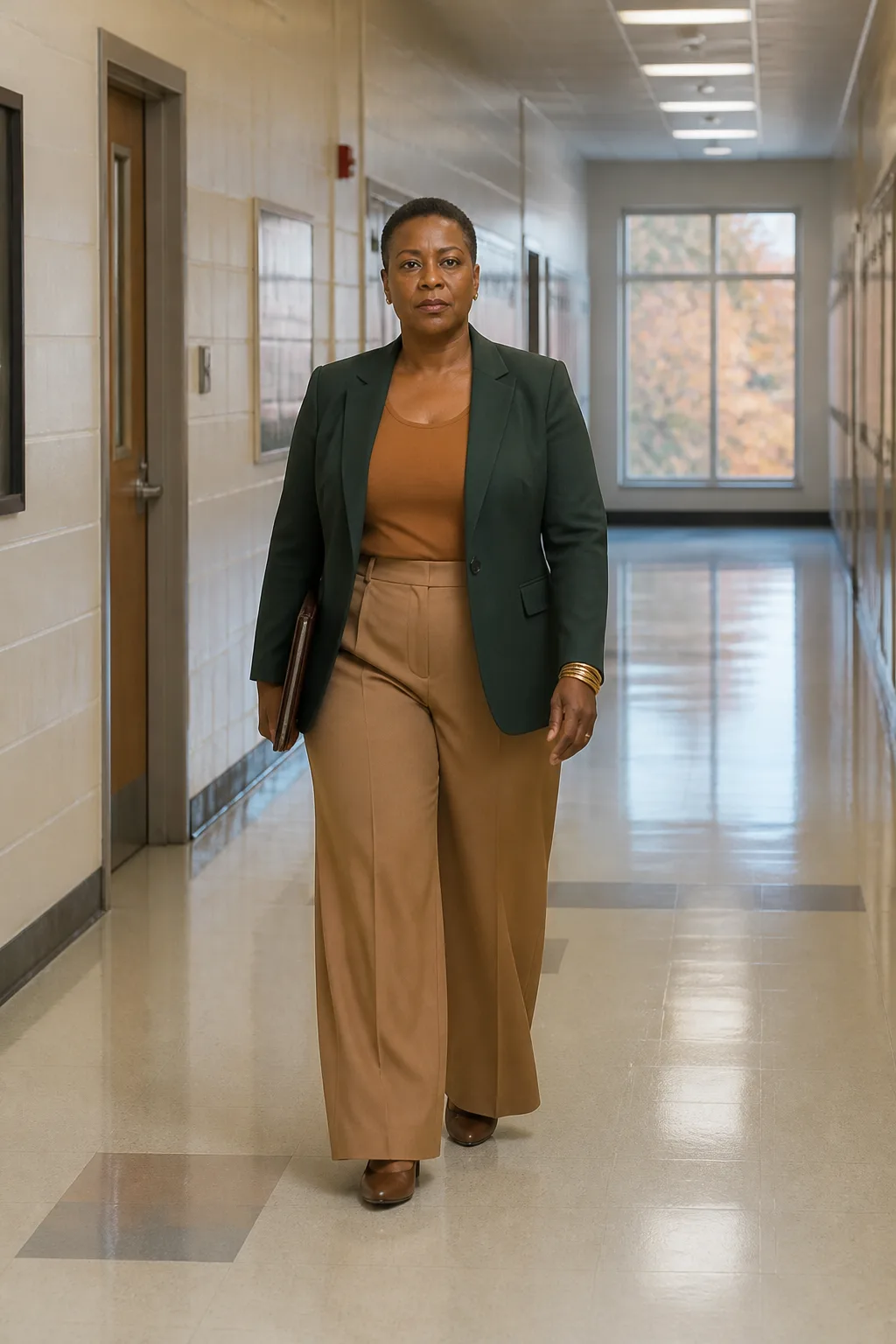 Sophisticated Blazer and Pant Look