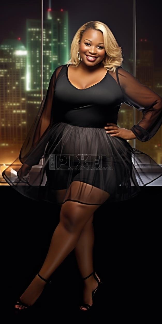 Sophisticated Evening Glamour Pose