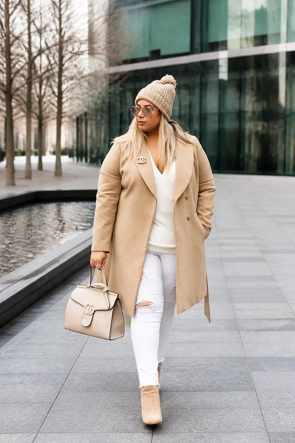 Sophisticated Neutral Winter Layers