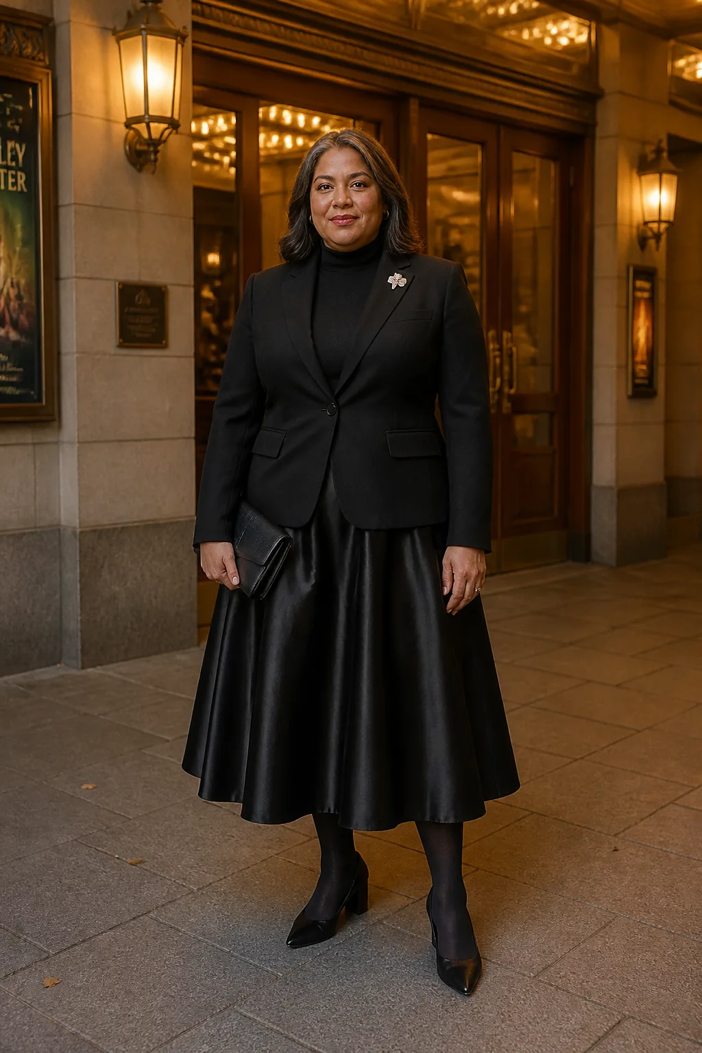 Sophisticated Plus Size Goth Chic