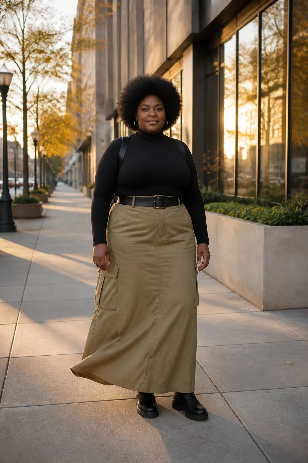 Streetwear Elevated: The Cargo Maxi
