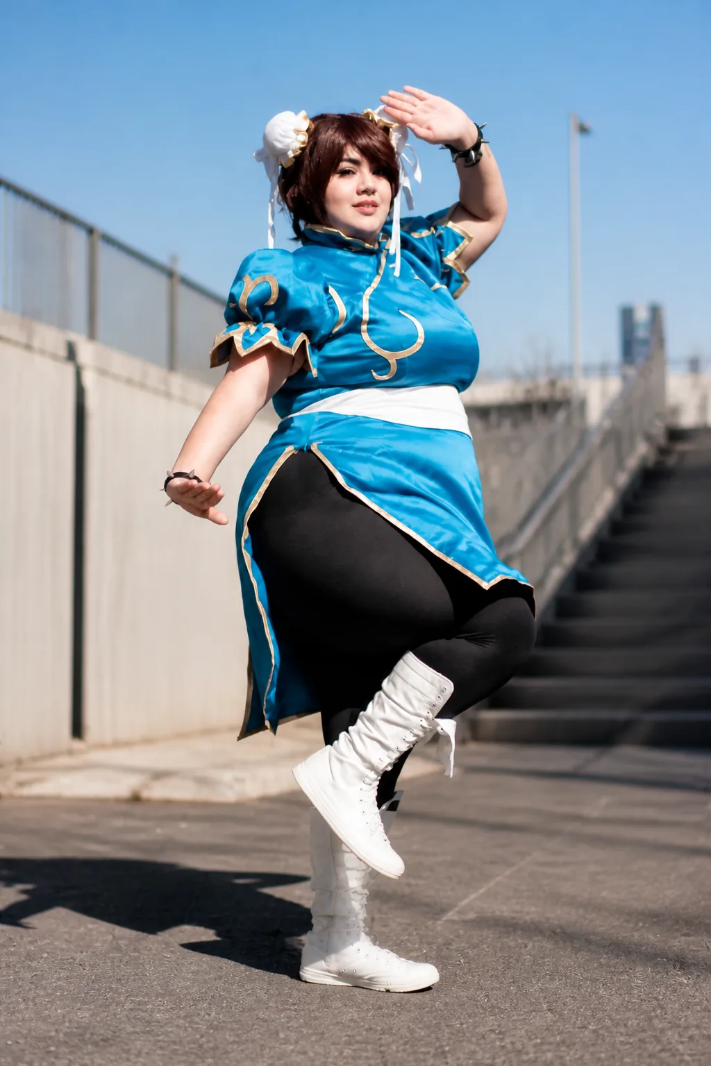 Stunning Plus-Size Gaming Cosplay Idea