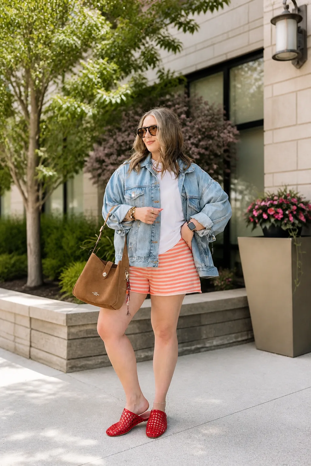 Stylish Layered Summer Casual Outfit