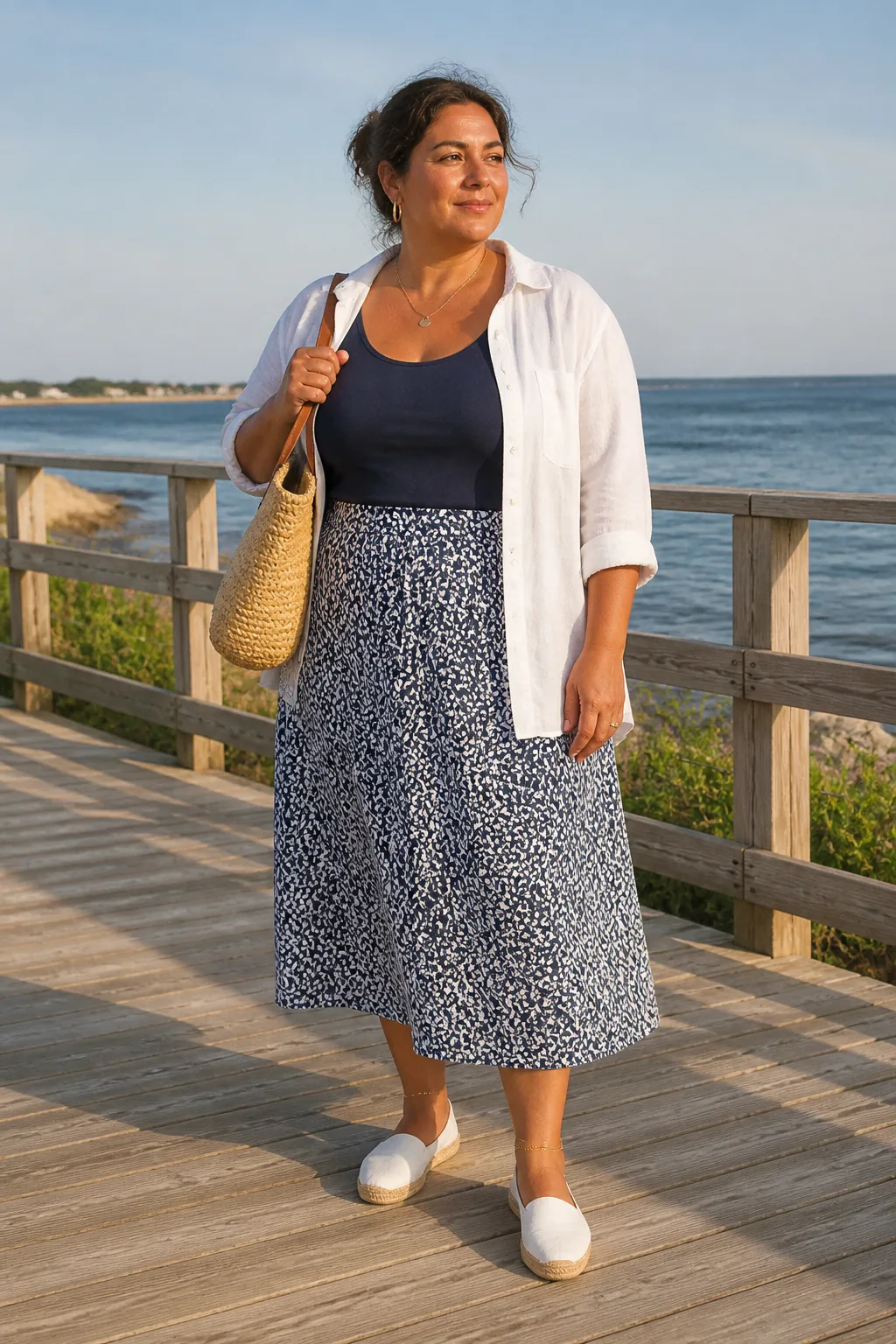 Summer Coastal Vibes: Layered Casual Pieces