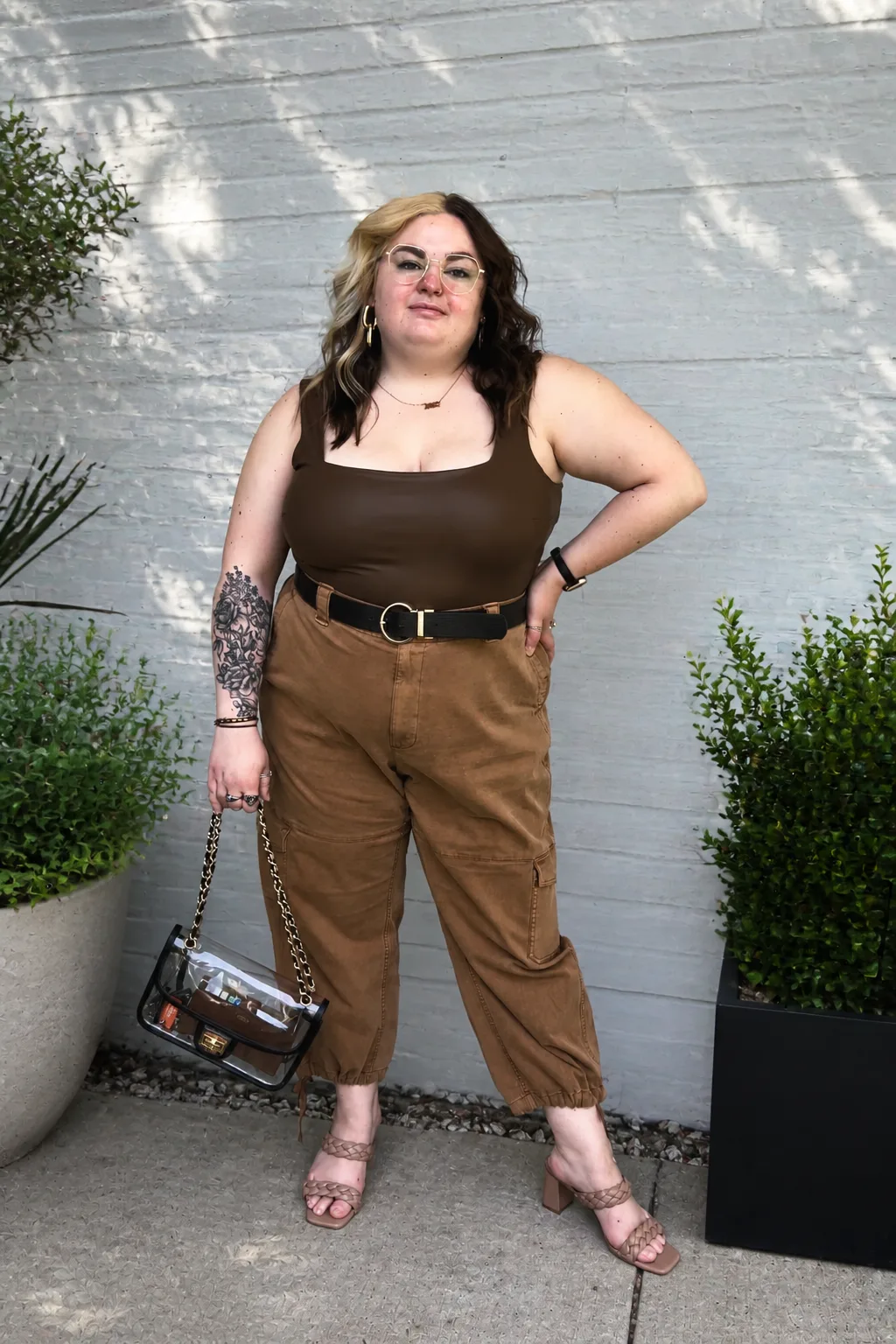 Trendy Fall Cargo Pant Ensemble
