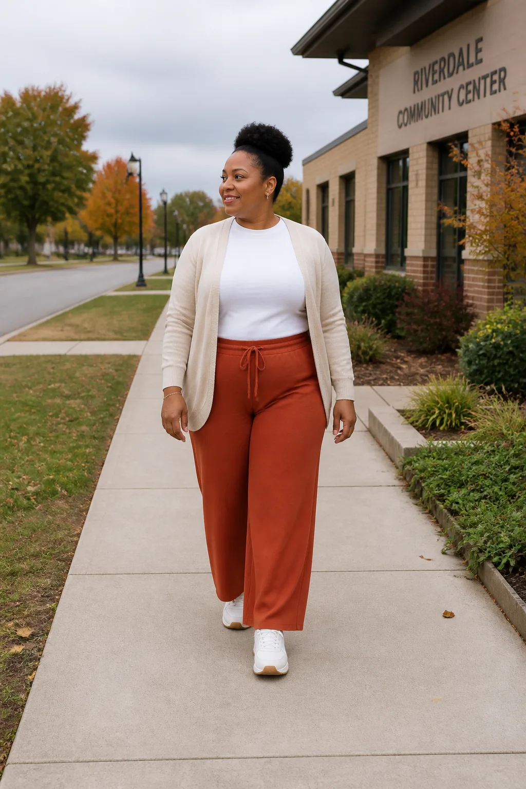 Trendy Plus Size Casual Outfit