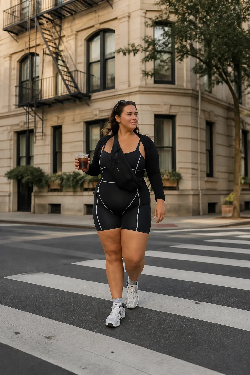 Urban Chic: The Versatile Bike Short Look