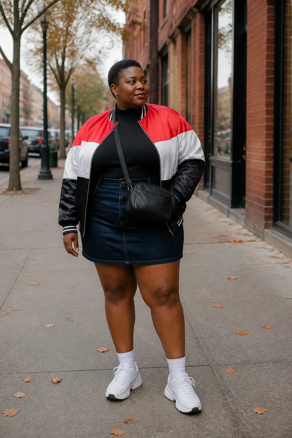 Varsity Vibes and Denim Mini