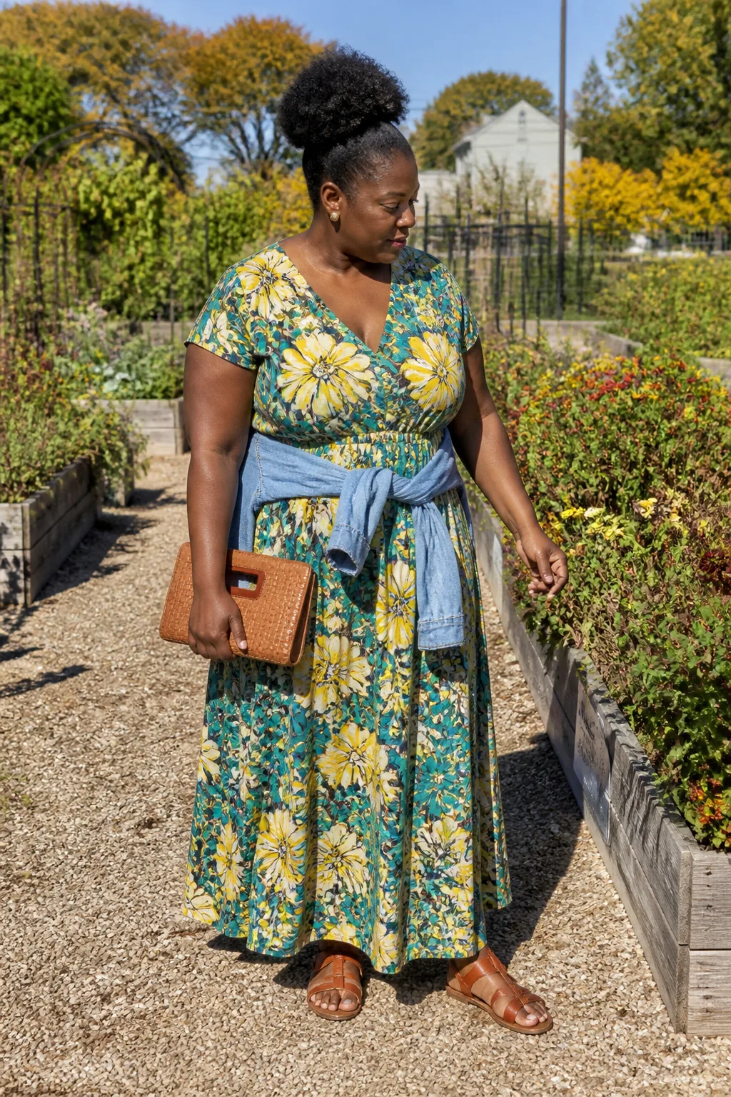 Vibrant Casual Maxi Dress Outfit