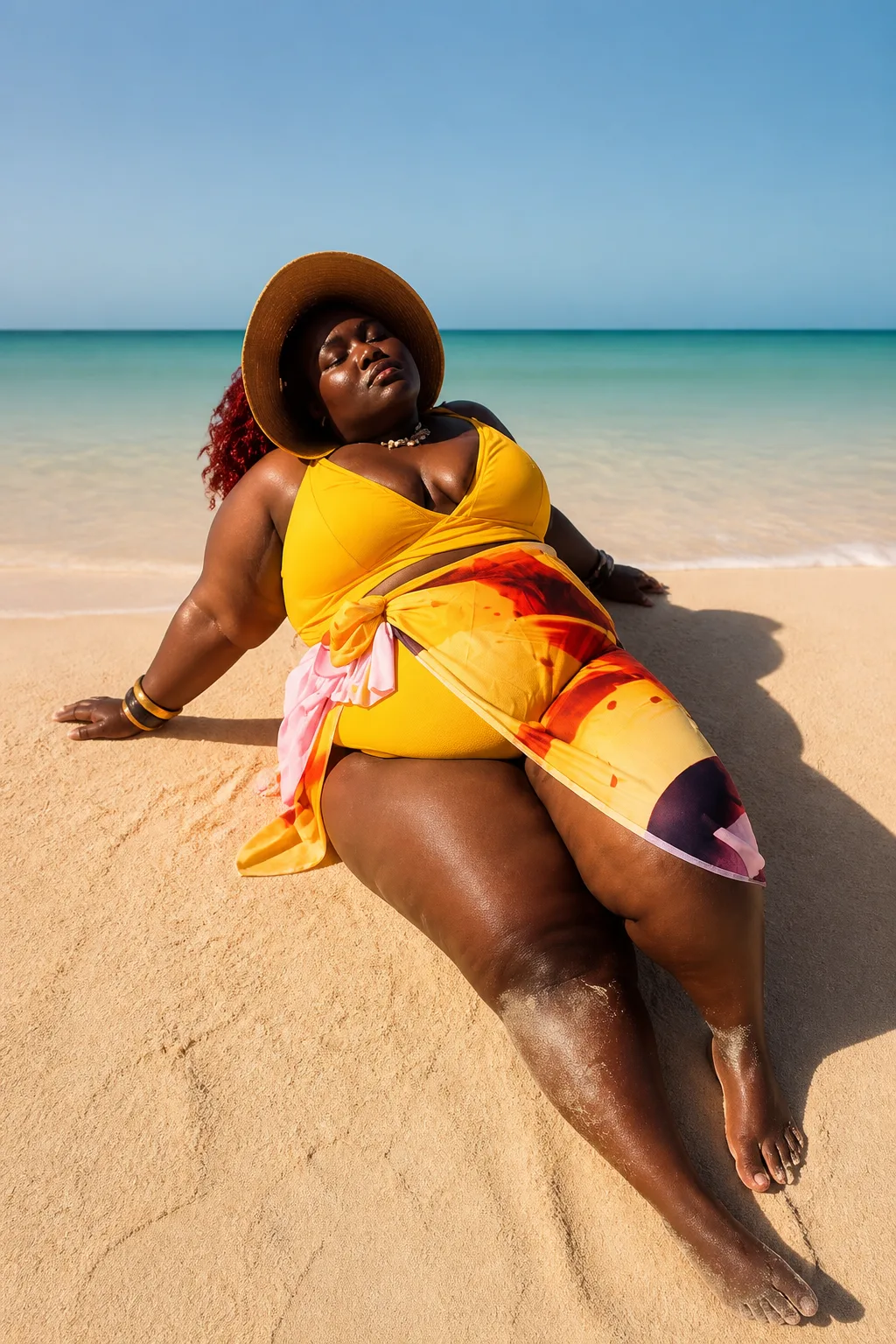 Vibrant Yellow Beach Essentials