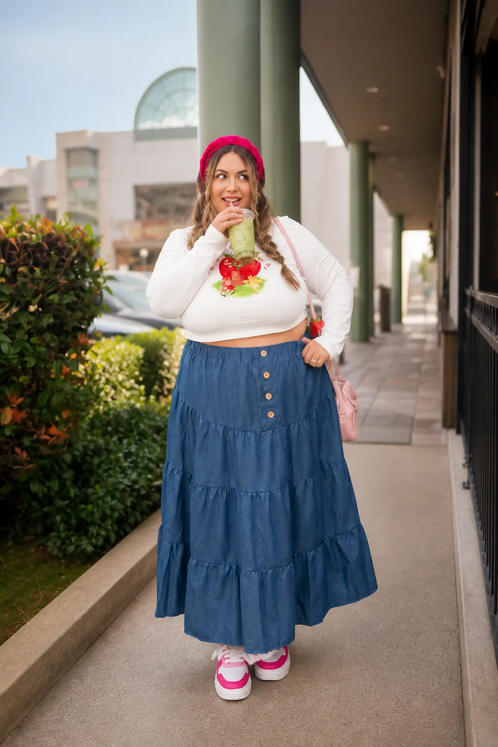 Whimsical Boho Chic Meets Urban Style